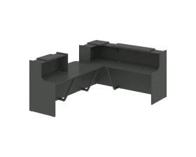 Ресепшн K-31 3201x2773x1187 Оникс / Onix images