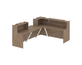 Ресепшн K-31 3201x2773x1187 Оникс / Onix images