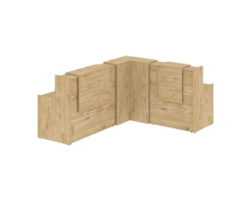 Ресепшн K-32 2600x2200x1187 Оникс / Onix images