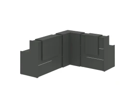 Ресепшн K-32 2600x2200x1187 Оникс / Onix images