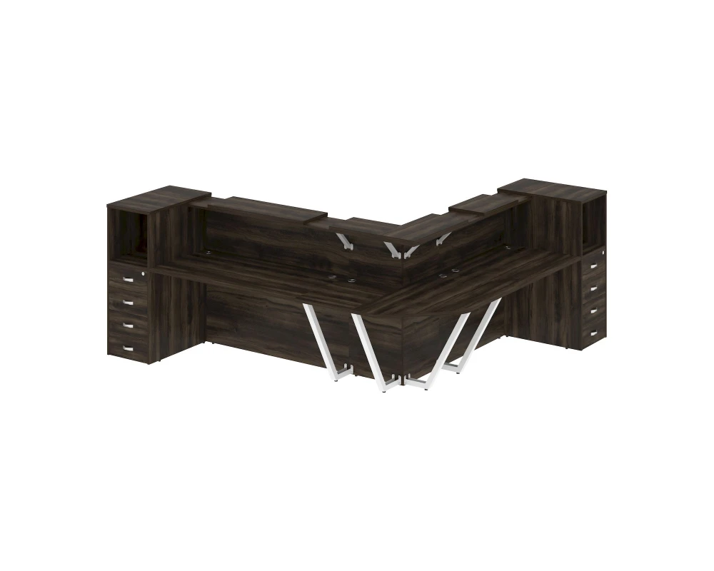 Ресепшн K-33 2607x3007x1187 Оникс / Onix