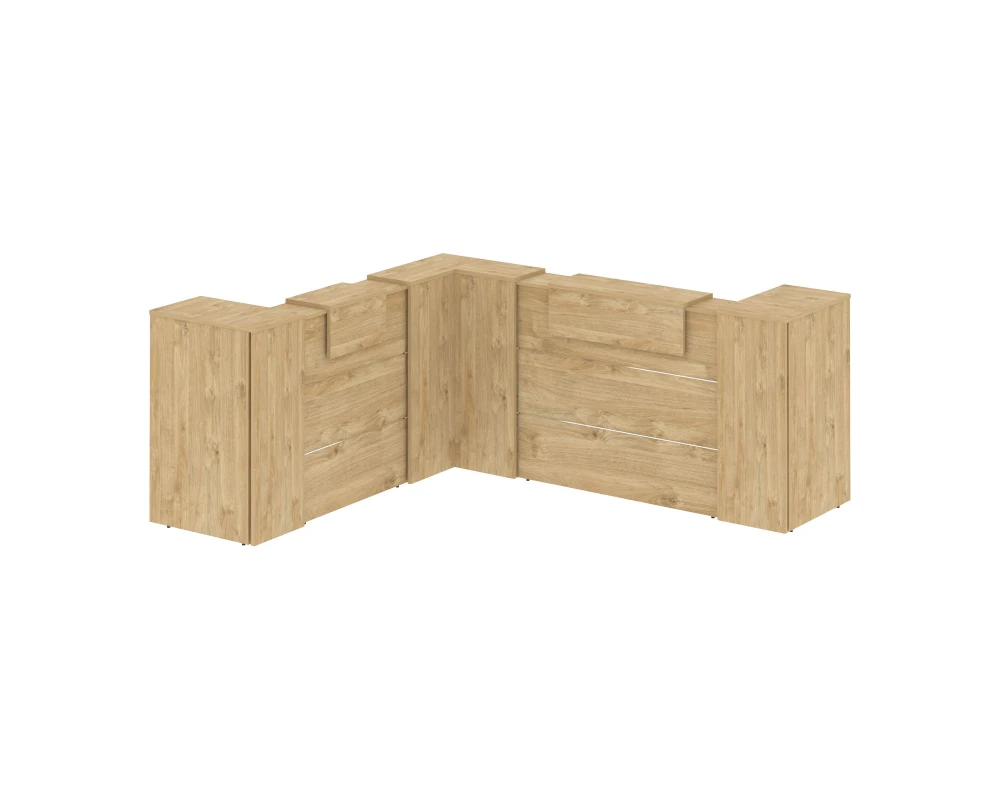 Ресепшн K-33 2607x3007x1187 Оникс / Onix