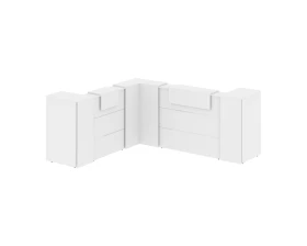 Ресепшн K-33 2607x3007x1187 Оникс / Onix images