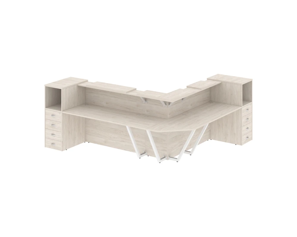 Ресепшн K-33 2607x3007x1187 Оникс / Onix