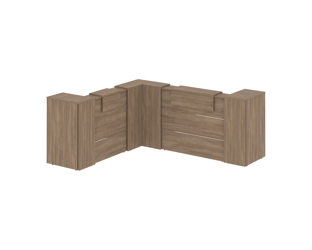 Ресепшн K-33 2607x3007x1187 Оникс / Onix