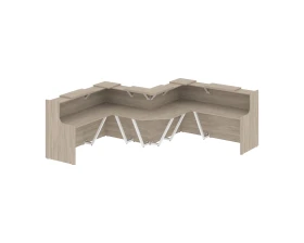 Ресепшн K-35 3139x3139x1187 Оникс / Onix images