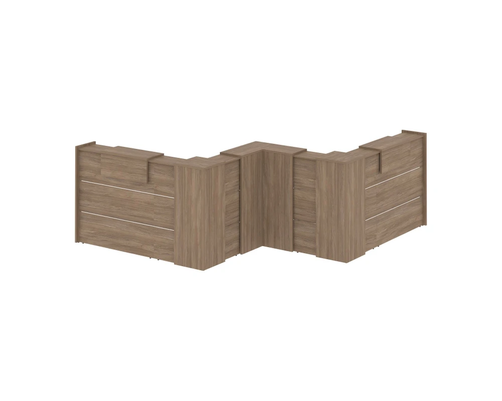 Ресепшн K-35 3139x3139x1187 Оникс / Onix