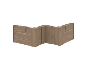 Ресепшн K-35 3139x3139x1187 Оникс / Onix images