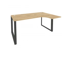 Стол эргономичный правый на О-образном м/к 1580x1180x750 (800/460) Оникс / Onix images