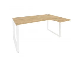 Стол эргономичный правый на О-образном м/к 1580x1180x750 (800/460) Оникс / Onix images