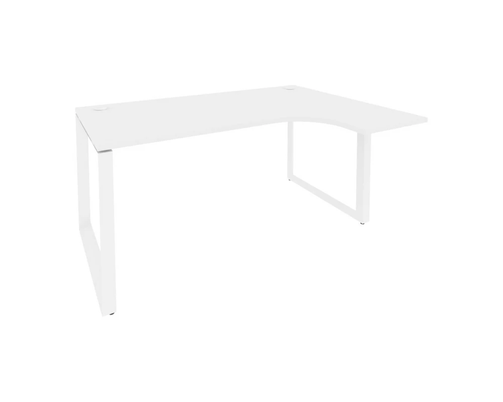 Стол эргономичный правый на О-образном м/к 1580x1180x750 (800/460) Оникс / Onix