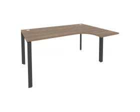 Стол эргономичный правый на П-образном м/к 1580x1180x750 (800/460) Оникс / Onix images