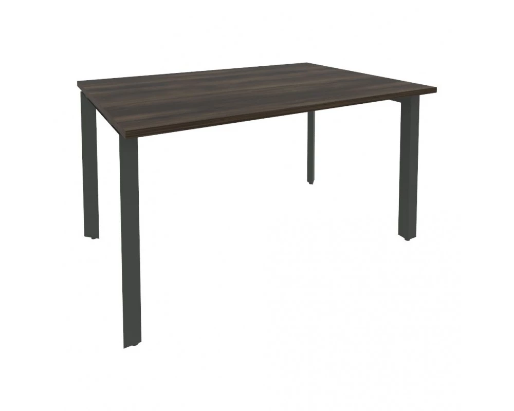 Стол переговорный (1 столешница) на П-образном м/к 1380x980x750 Оникс / Onix