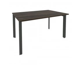 Стол переговорный (1 столешница) на П-образном м/к 1380x980x750 Оникс / Onix images