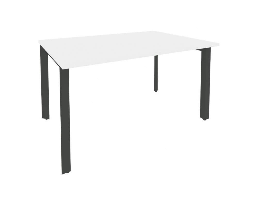Стол переговорный (1 столешница) на П-образном м/к 1380x980x750 Оникс / Onix