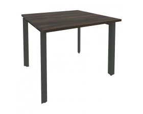 Стол переговорный (1 столешница) на П-образном м/к 980x980x750 Оникс / Onix images