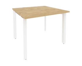 Стол переговорный (1 столешница) на П-образном м/к 980x980x750 Оникс / Onix images