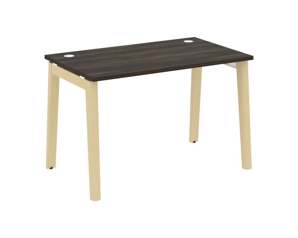 Стол письменный, опоры - массив дерева 118x72x75 Оникс Вуд / Onix Wood