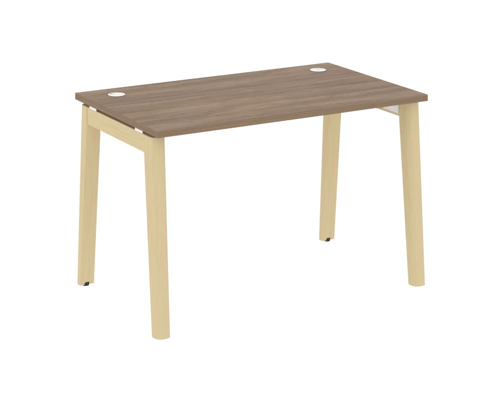 Стол письменный, опоры - массив дерева 118x72x75 Оникс Вуд / Onix Wood