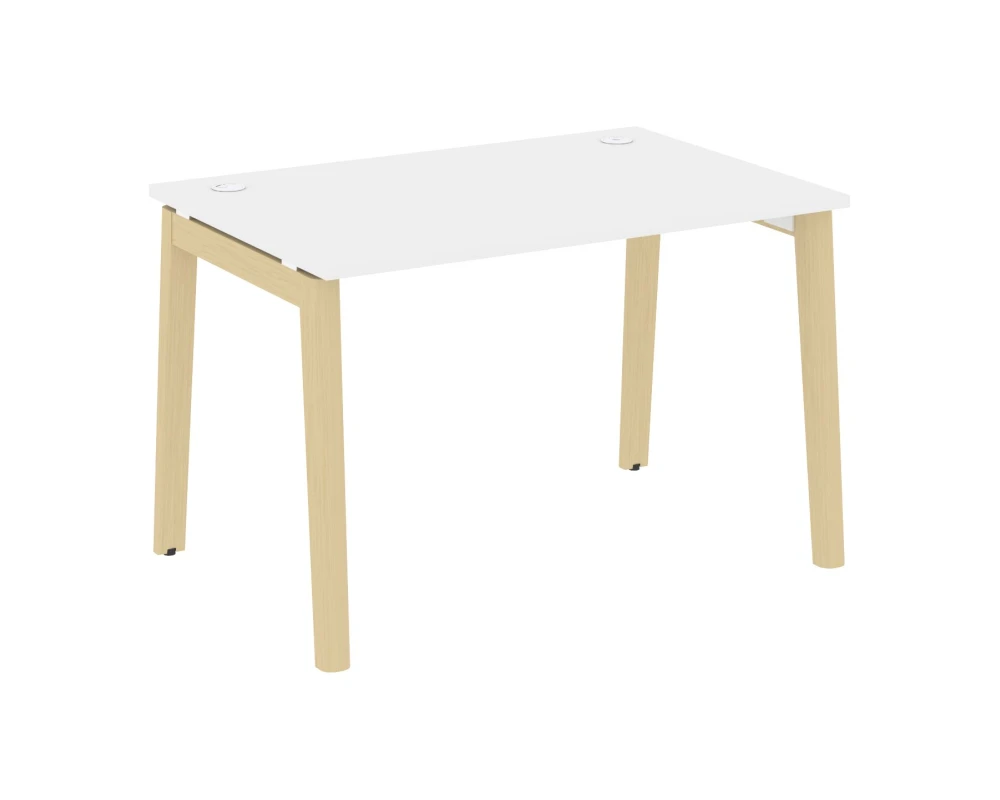 Стол письменный, опоры - массив дерева 118x80x75 Оникс Вуд / Onix Wood