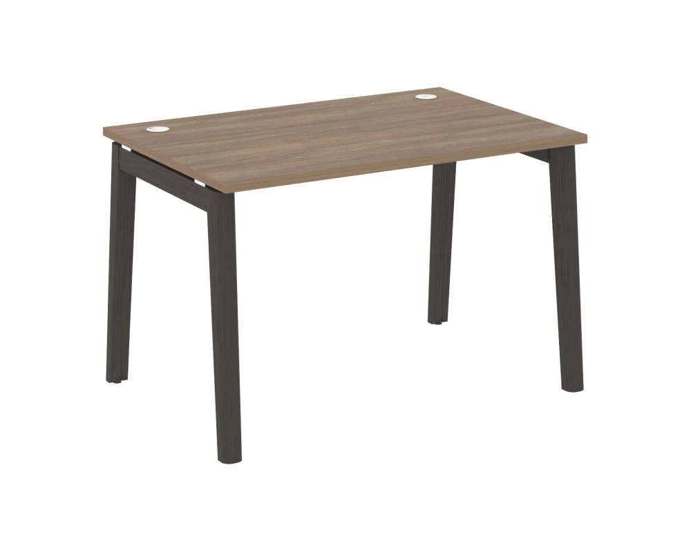 Стол письменный, опоры - массив дерева 118x80x75 Оникс Вуд / Onix Wood