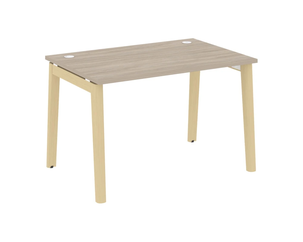 Стол письменный, опоры - массив дерева 118x80x75 Оникс Вуд / Onix Wood