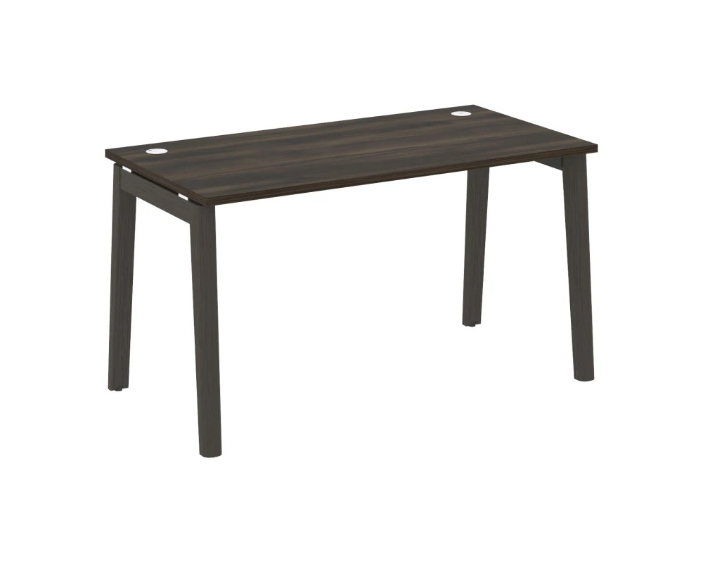 Стол письменный, опоры - массив дерева 138x72x75 Оникс Вуд / Onix Wood