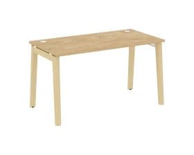 Стол письменный, опоры - массив дерева 138x72x75 Оникс Вуд / Onix Wood images