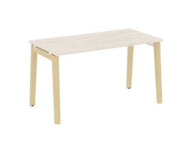 Стол письменный, опоры - массив дерева 138x72x75 Оникс Вуд / Onix Wood images