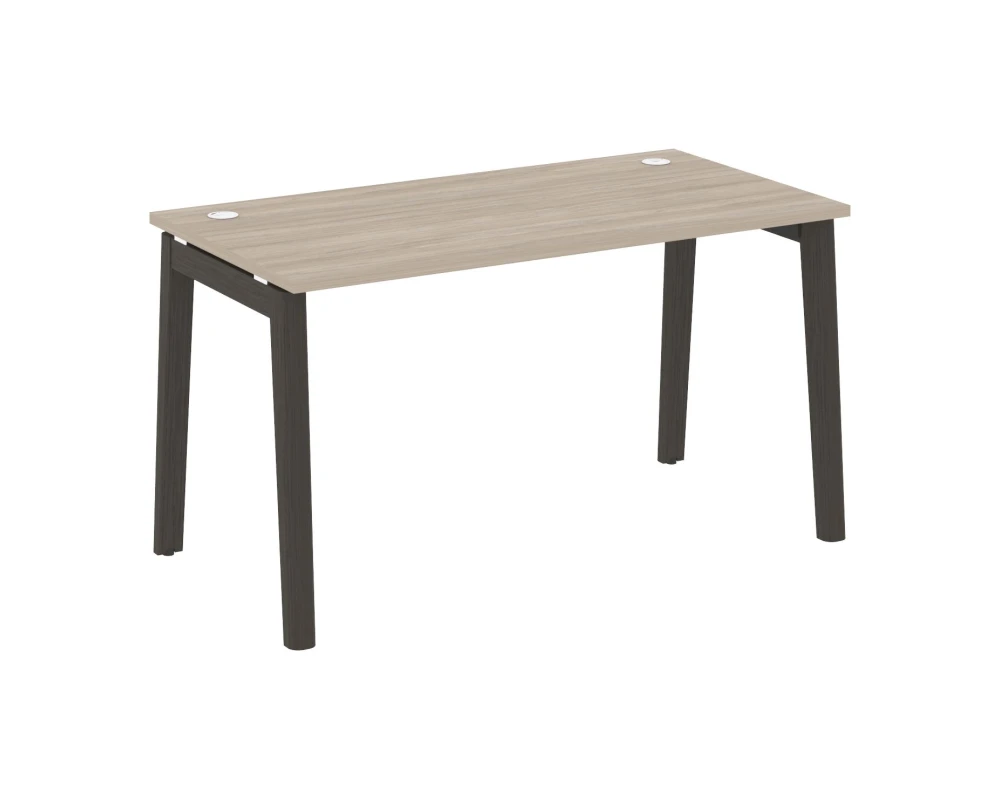 Стол письменный, опоры - массив дерева 138x72x75 Оникс Вуд / Onix Wood