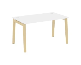 Стол письменный, опоры - массив дерева 138x80x75 Оникс Вуд / Onix Wood images