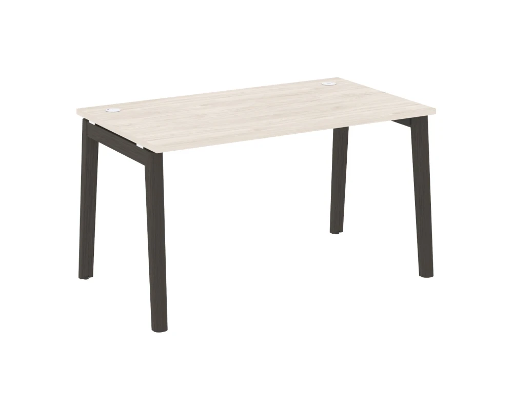 Стол письменный, опоры - массив дерева 138x80x75 Оникс Вуд / Onix Wood