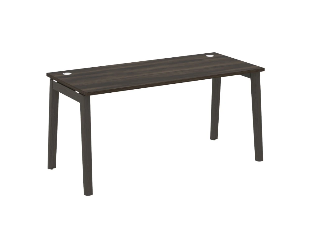 Стол письменный, опоры - массив дерева 158x72x75 Оникс Вуд / Onix Wood