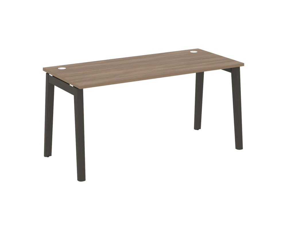 Стол письменный, опоры - массив дерева 158x72x75 Оникс Вуд / Onix Wood