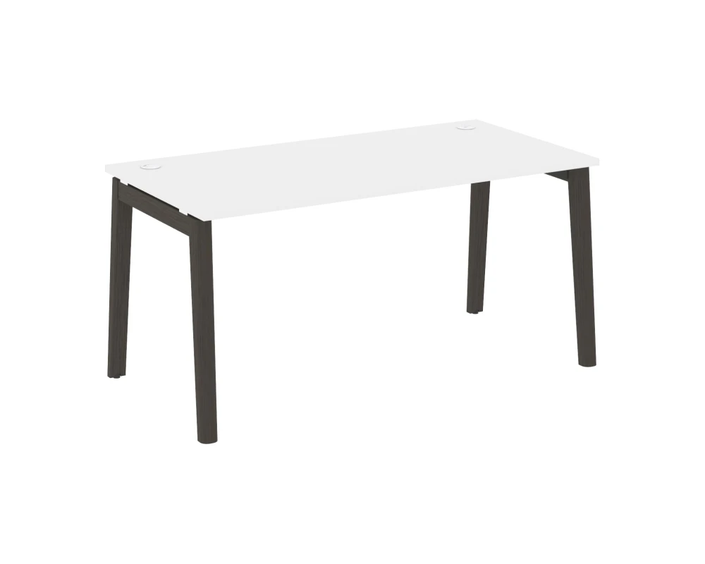 Стол письменный, опоры - массив дерева 158x80x75 Оникс Вуд / Onix Wood