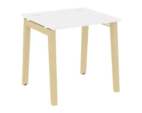 Стол письменный, опоры - массив дерева 78x72x75 Оникс Вуд / Onix Wood images