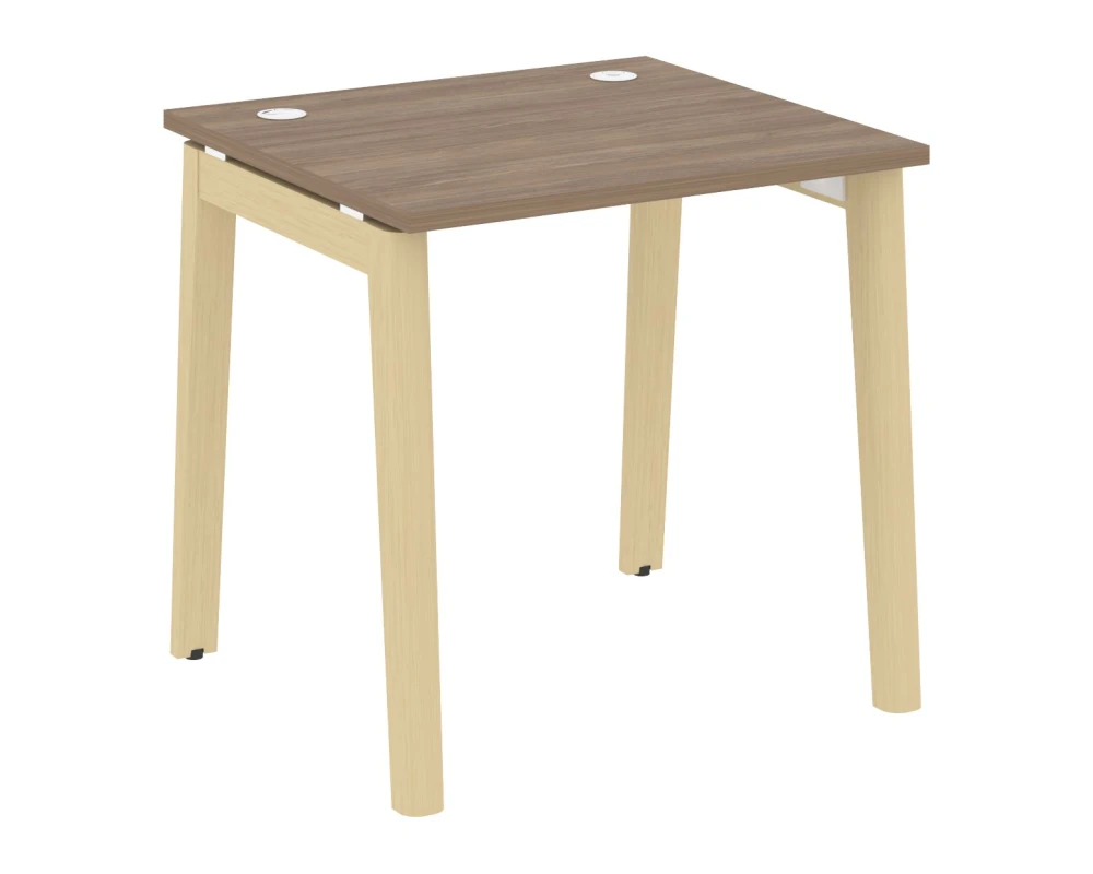 Стол письменный, опоры - массив дерева 78x72x75 Оникс Вуд / Onix Wood