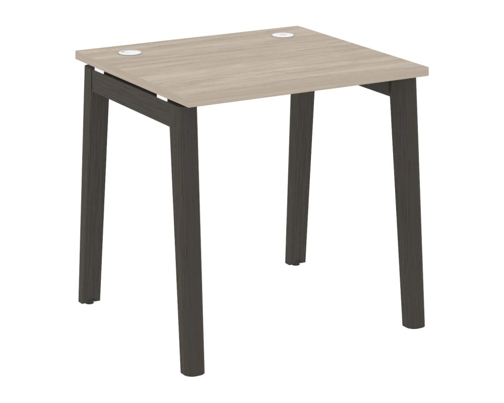 Стол письменный, опоры - массив дерева 78x72x75 Оникс Вуд / Onix Wood