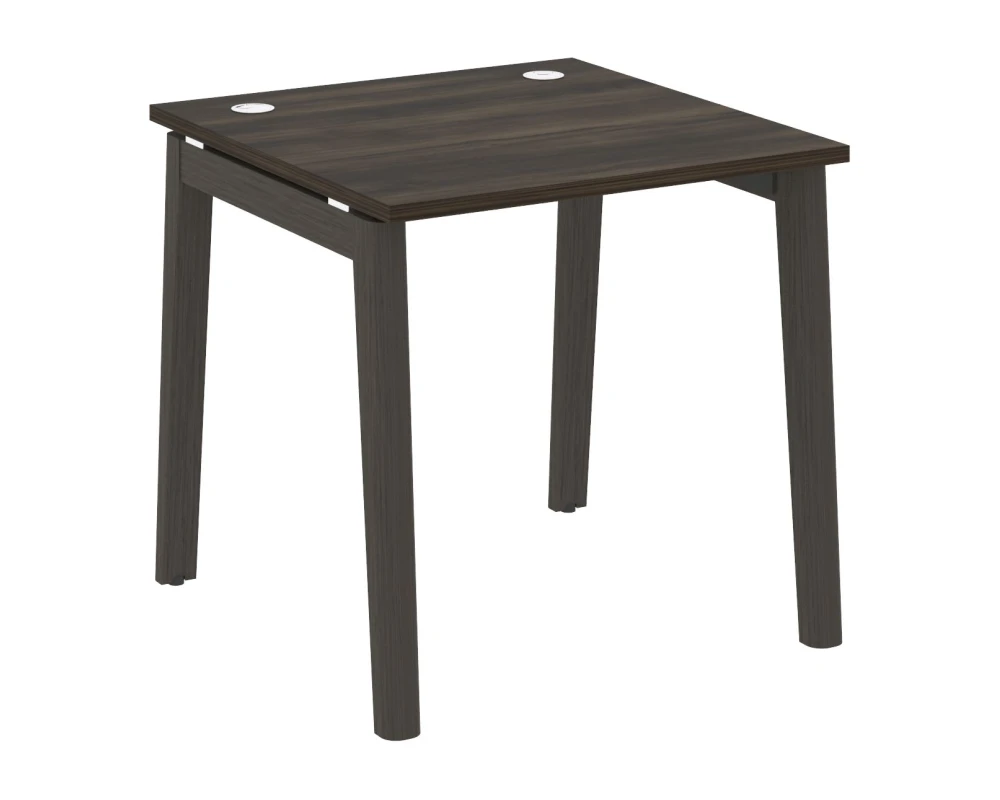 Стол письменный, опоры - массив дерева 78x80x75 Оникс Вуд / Onix Wood