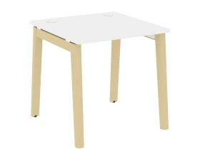 Стол письменный, опоры - массив дерева 78x80x75 Оникс Вуд / Onix Wood images