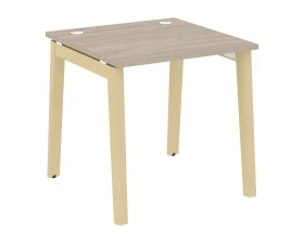 Стол письменный, опоры - массив дерева 78x80x75 Оникс Вуд / Onix Wood images