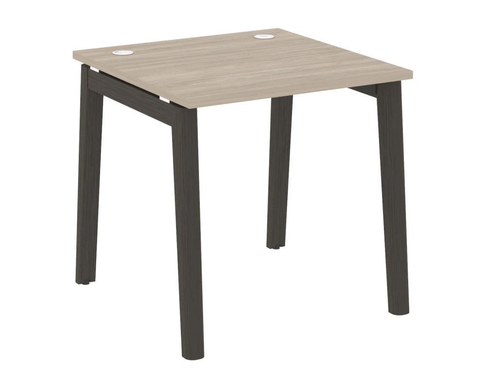 Стол письменный, опоры - массив дерева 78x80x75 Оникс Вуд / Onix Wood