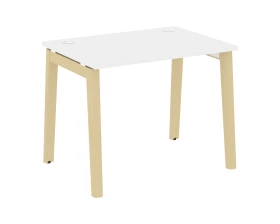 Стол письменный, опоры - массив дерева 98x72x75 Оникс Вуд / Onix Wood images