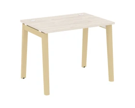 Стол письменный, опоры - массив дерева 98x72x75 Оникс Вуд / Onix Wood images