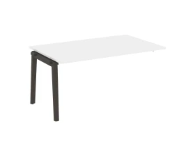 Проходной наборный элемент переговорного стола, опоры - массив дерева 158x98x75 Оникс Вуд / Onix Wood images