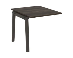 Проходной наборный элемент переговорного стола, опоры - массив дерева 78x98x75 Оникс Вуд / Onix Wood images