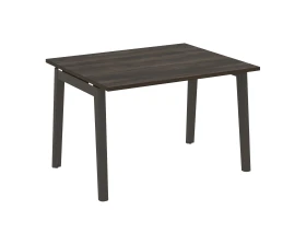 Стол переговорный (1 столешница), опоры - массив дерева 118x98x75 Оникс Вуд / Onix Wood images