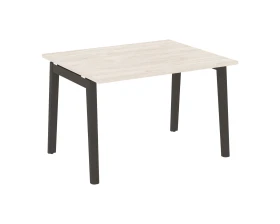 Стол переговорный (1 столешница), опоры - массив дерева 118x98x75 Оникс Вуд / Onix Wood images