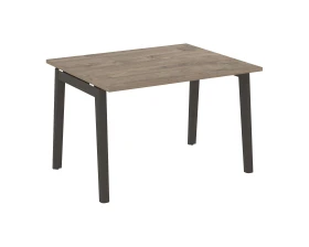 Стол переговорный (1 столешница), опоры - массив дерева 118x98x75 Оникс Вуд / Onix Wood images
