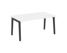 Стол переговорный (1 столешница), опоры - массив дерева 158x98x75 Оникс Вуд / Onix Wood images